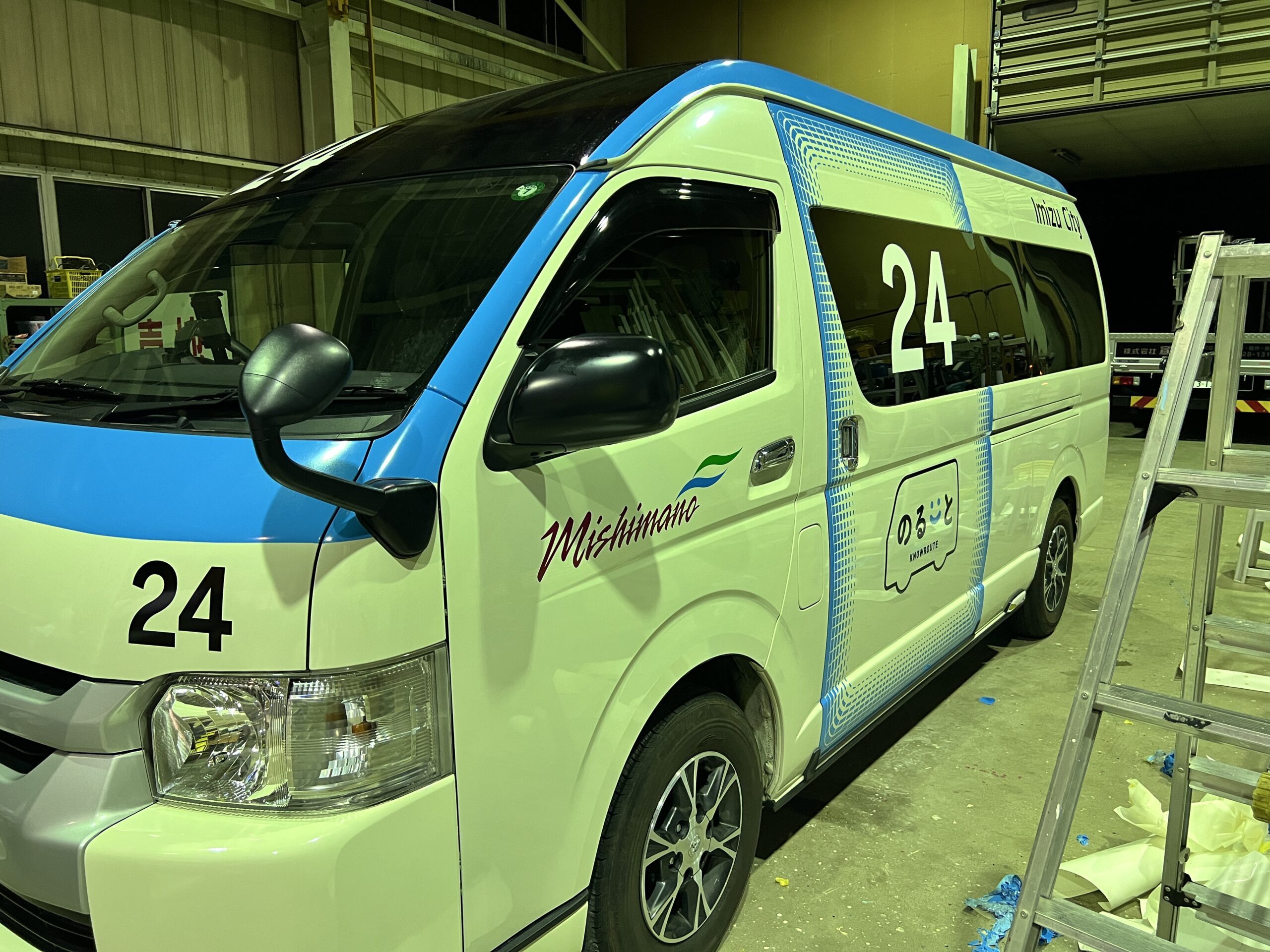 【富山県】車両ラッピング施工事例